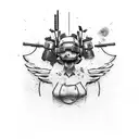 pubg tattoo design idea