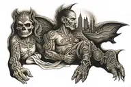 Solitude Beckons Me tattoo design idea