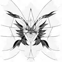 Phoenix tattoo design idea