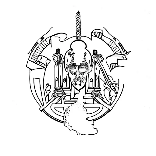 SIGN SPQR WITH THE STOTICS tattoo design idea