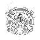 QUIERO UN TATUAJE DE SPQR tattoo design idea