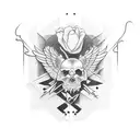 Adan creation tattoo design idea