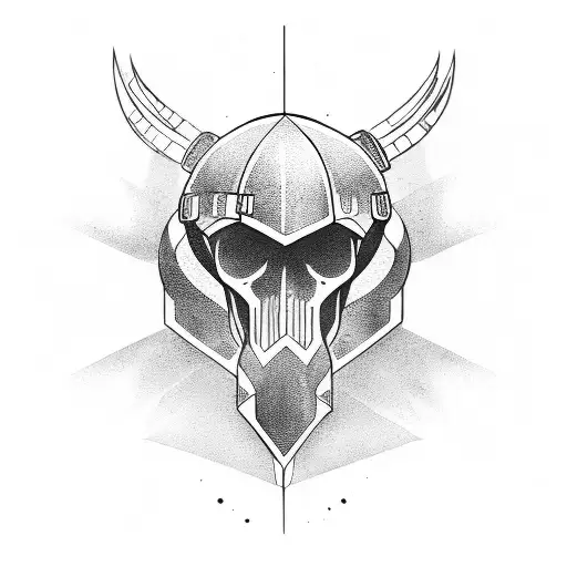 Shield tattoo design idea
