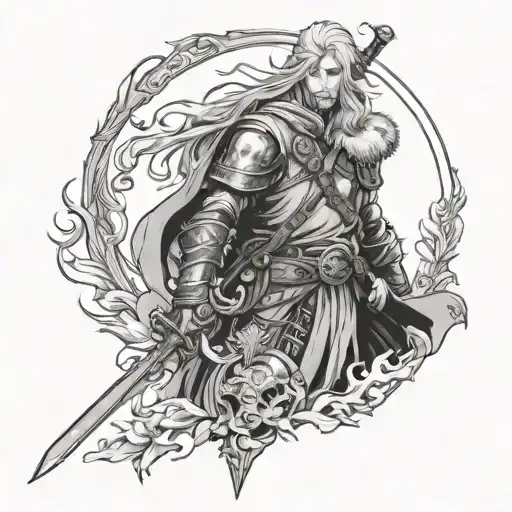 vinland saga anime tattoo tattoo design idea