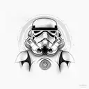 stormtrooper  tattoo design idea