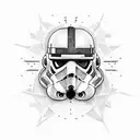 stormtrooper  tattoo design idea