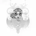 Klimt der kuss tattoo design idea