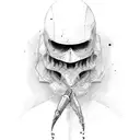 danger tattoo design idea