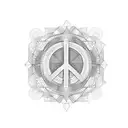 peace tattoo design idea