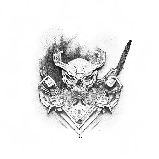 Zach bryan road I know tattoo design idea