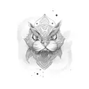 open door tattoo design idea