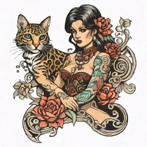 Femdom, Property of Ms. Dalina tattoo design idea