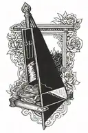Guillotine, eat the rich tattoo design idea