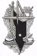 Guillotine, eat the rich tattoo design idea