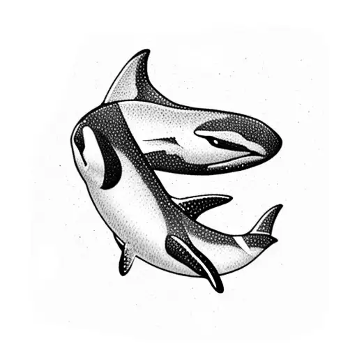 orca tattoo design idea