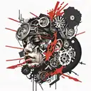 Scarlxrd tattoo design idea