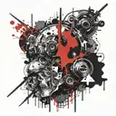 Scarlxrd tattoo design idea