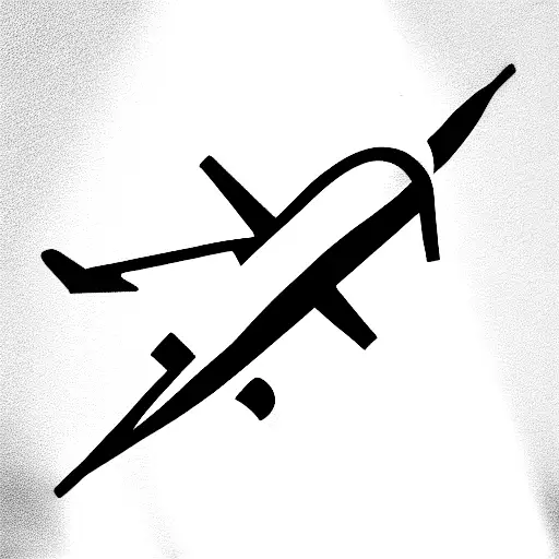 Tiny Airplane | Airplane tattoos, Discreet tattoos, Minimalist tattoo