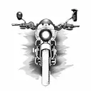 Motorcycles Engines tattoo design idea