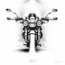 Motorcycles Engines tattoo design idea