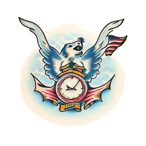 wrong timing, right person tattoo design idea