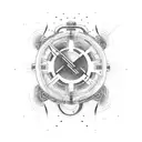 wrong timing, right person tattoo design idea