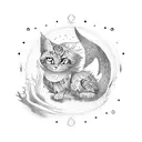 wrong timing, right person tattoo design idea