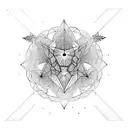 metatron tattoo design idea