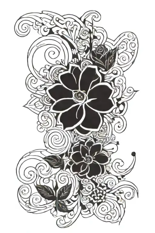 a living contradiction tattoo design idea