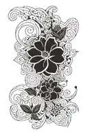 a living contradiction tattoo design idea