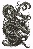 venom carnage tattoo design idea