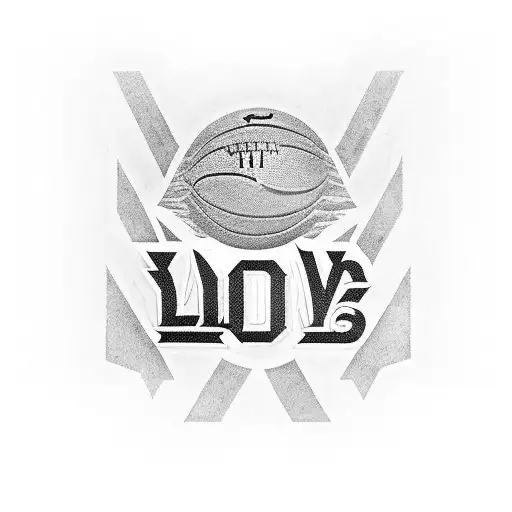 LA the same style as the dodgers logo, Familia with PLVS VLTRA a diamond and the names Maya Dario Xavier Jayden Roman in tattoo design idea