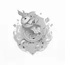 dance Gavin dance  tattoo design idea