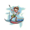 Peter Pan  tattoo design idea