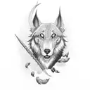 varita remus lupin y nimphadora tattoo design idea