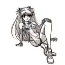 Asuka Langley tattoo design idea