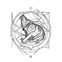 aquarius sign, knowledge, history, power, 1992, wolf tattoo design idea