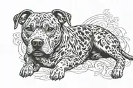 until staffy tattoo design idea
