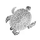 Turtle tattoo design idea