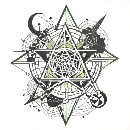 relationship anarchy symbol surrounded tattoo design idea