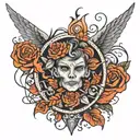 risk taker tattoo design idea