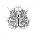 anarchy tattoo design idea