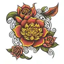 karma dharam moksha tattoo design idea