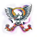 Phoenix tattoo design idea