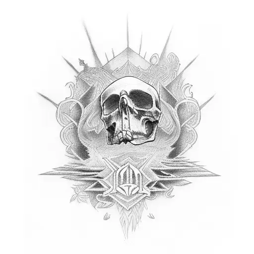 Death Before Dishonor  tattoo design idea