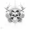 Death Before Dishonor  tattoo design idea