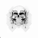 Death Before Dishonor  tattoo design idea