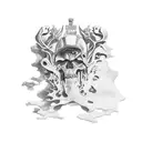 Italy and Croatia  tattoo design idea