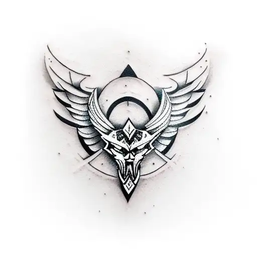 Valkyrie Bicep tattoo design idea