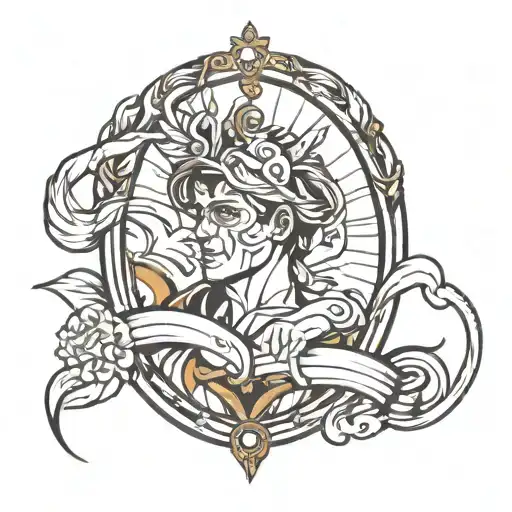hermes tattoo design idea